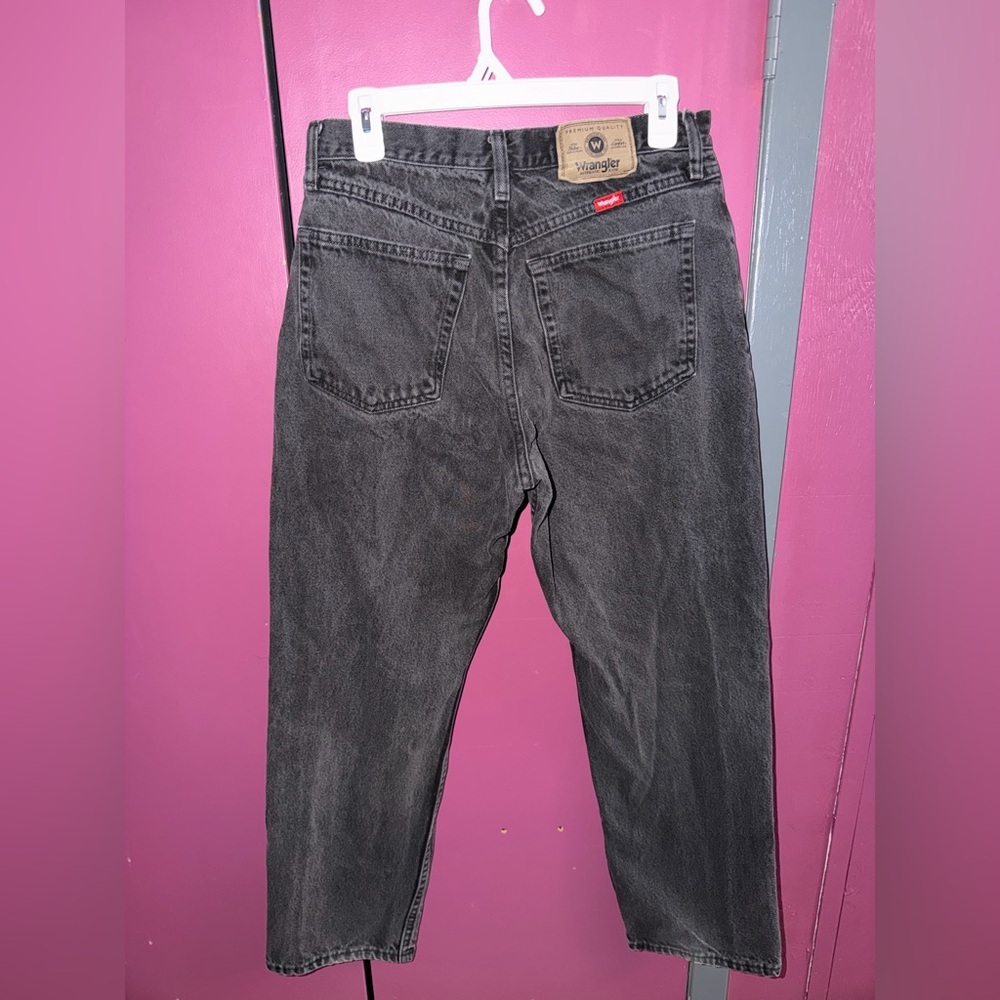 Wrangler Black Denim Highrise Jeans - Picture 2 of 8
